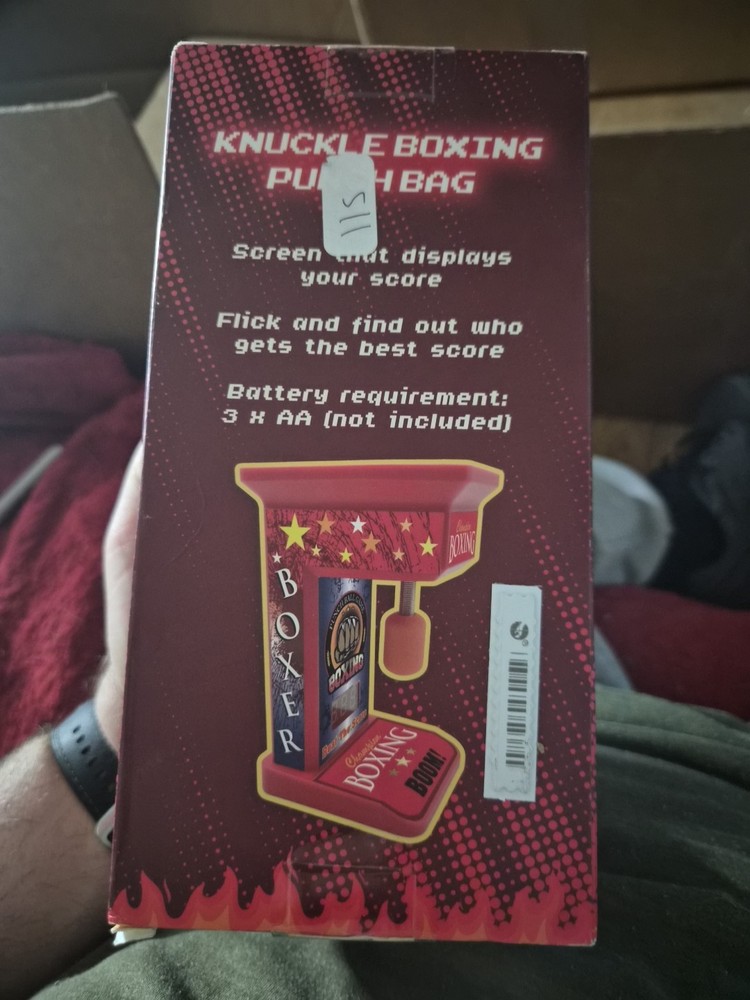 Knuckle Boxing Punchbag Classic Arcade