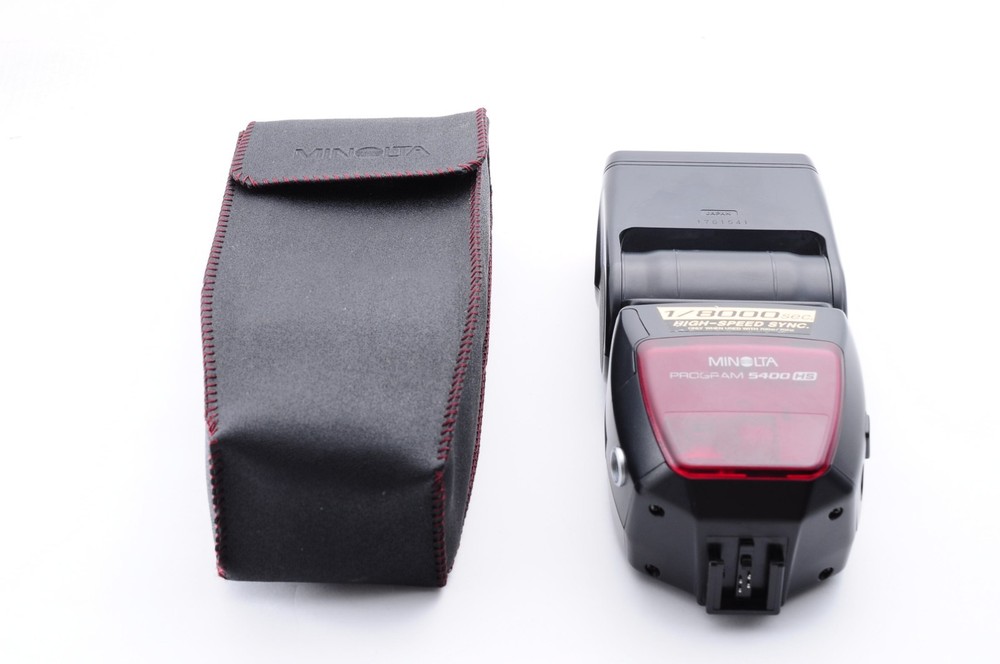 Minolta Program 5400 HS Excellent+5 Shoe Mount Flash Z0924