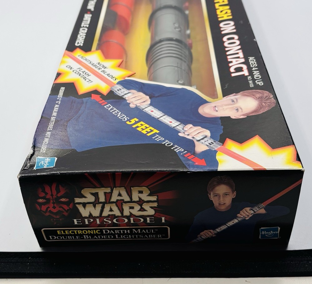1998 Darth Maul Electronic Double Bladed Lightsaber - Original Box