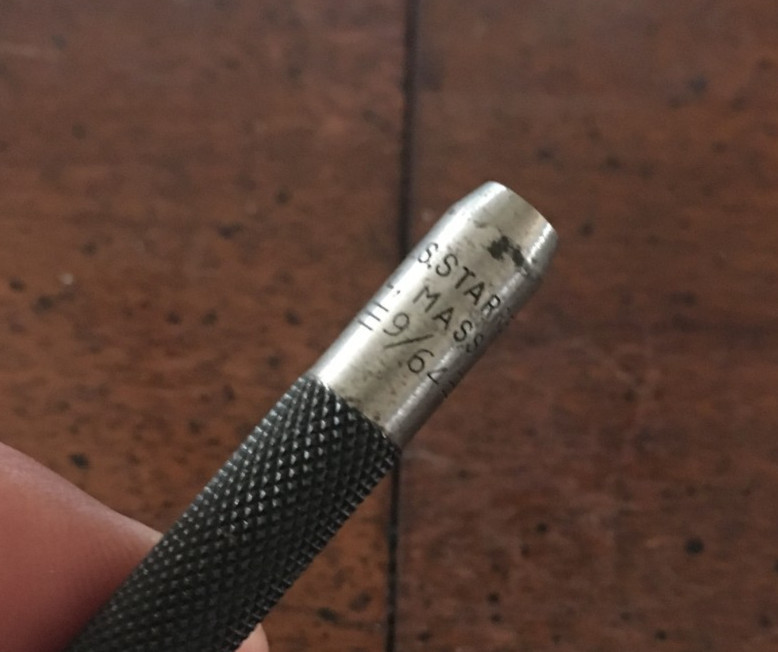 Starrett 9/64 Center Punch