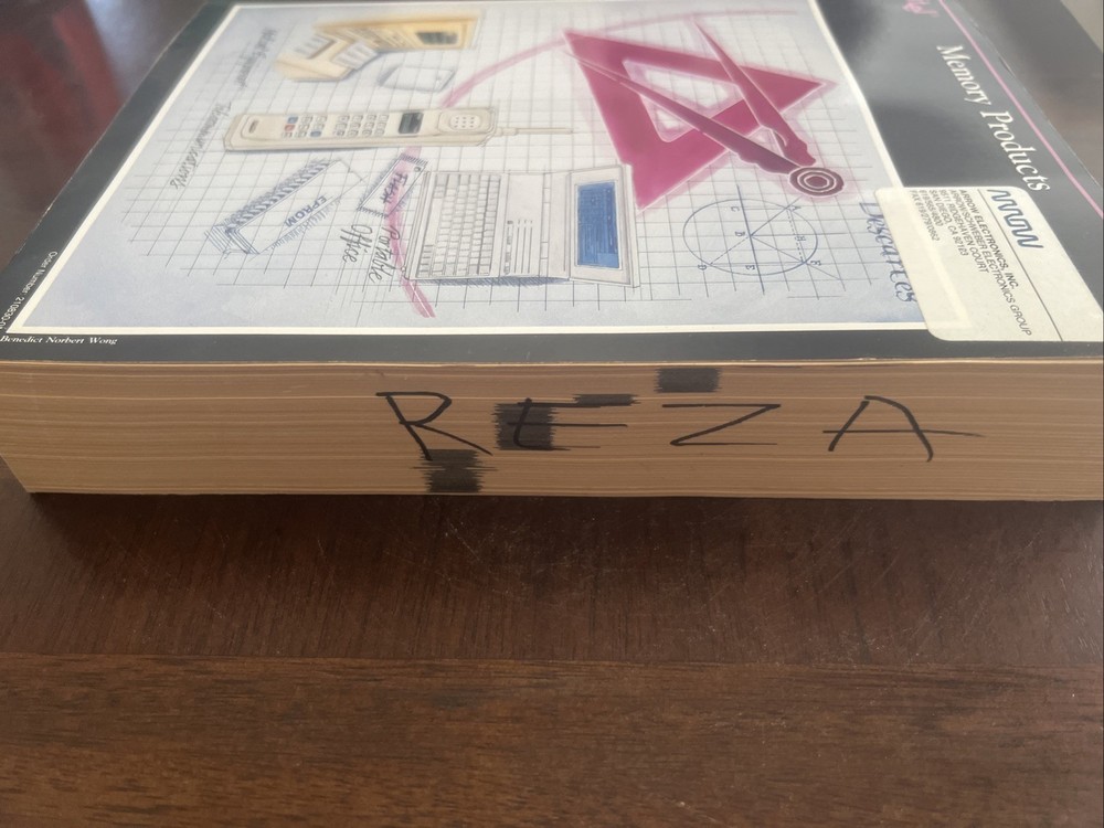 Vintage Intel Computer Manual 1991 Memory Products Handbook