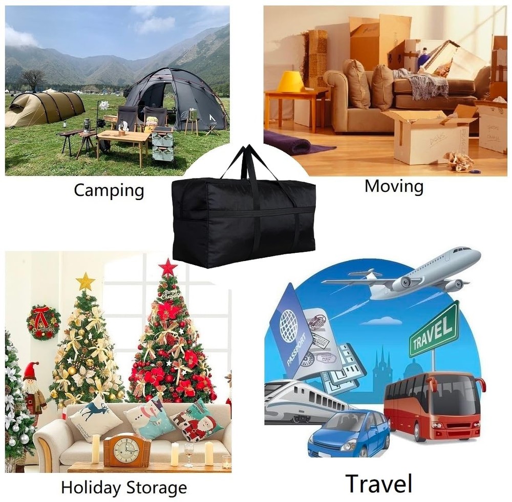 9ft Christmas Tree Storage Bag Heavy-Duty Zippered for Artificial Trees