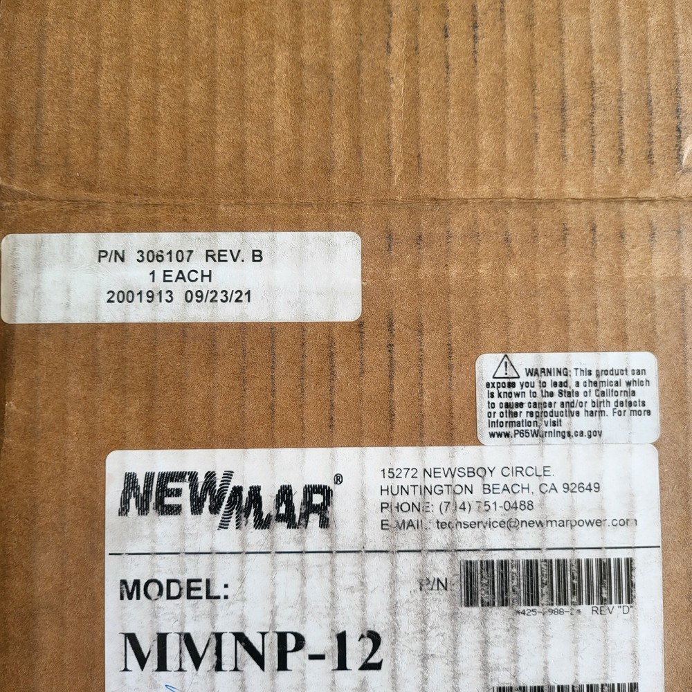Newmar NavPac Model NP-12 DC Power Conditioner 12 Volt - New