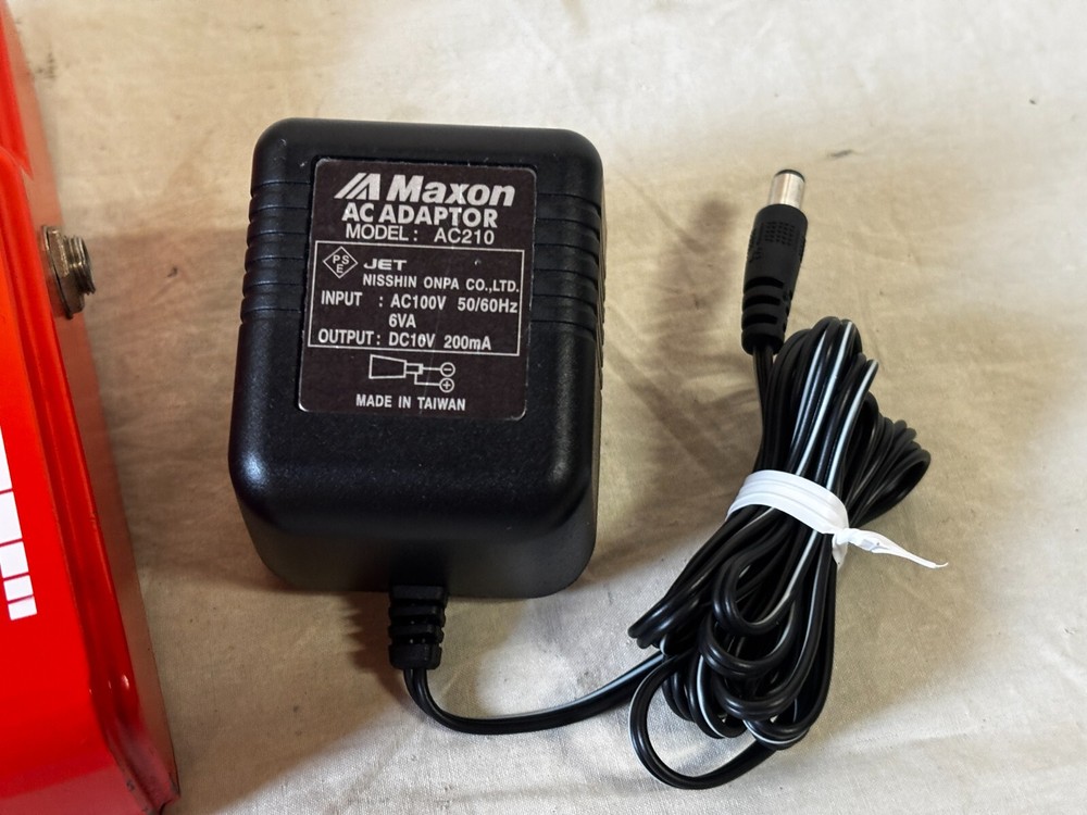 Maxon PH-350 Rotary Phaser Phaser Guitar Effect Pedal w/ power supply
