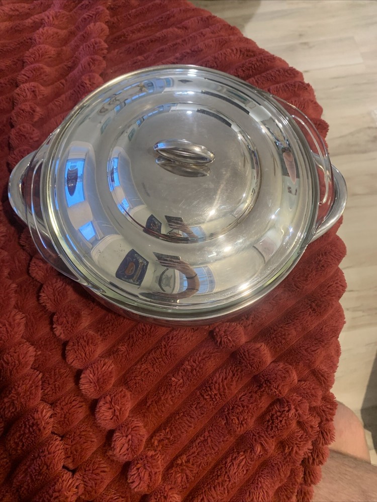Plated Serving Bowl