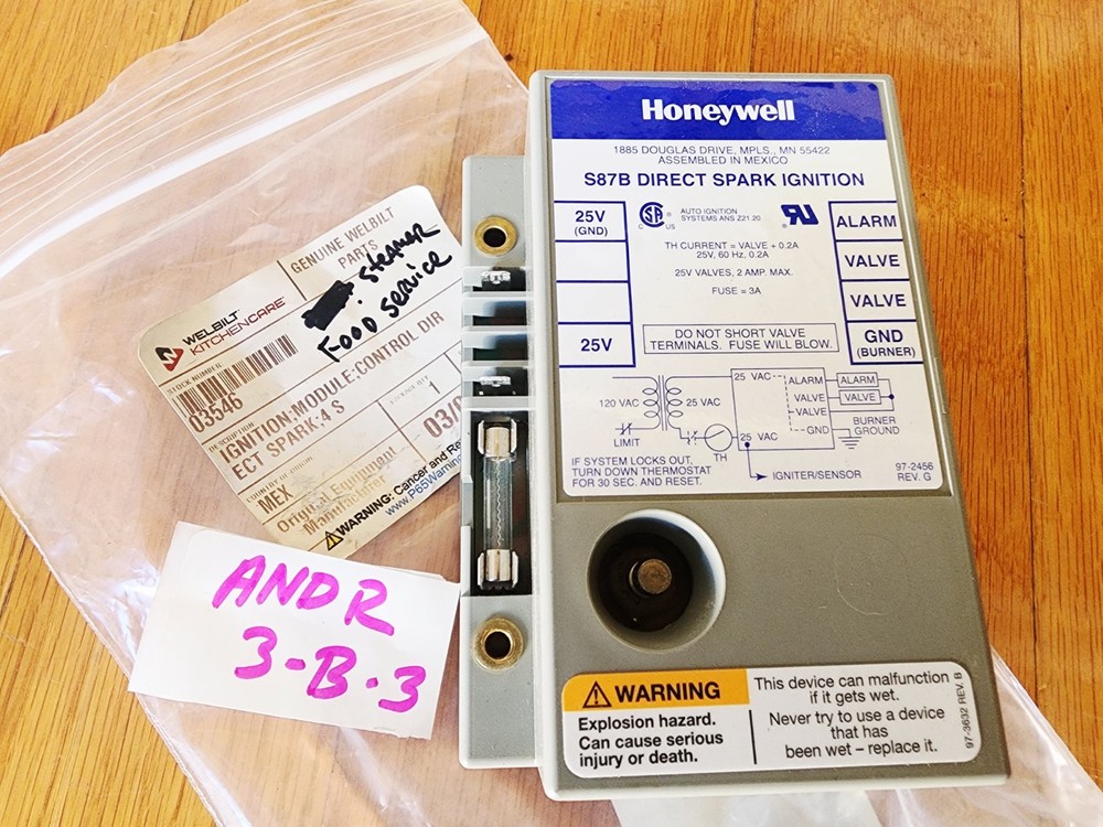 Honeywell S87B Ignition Module