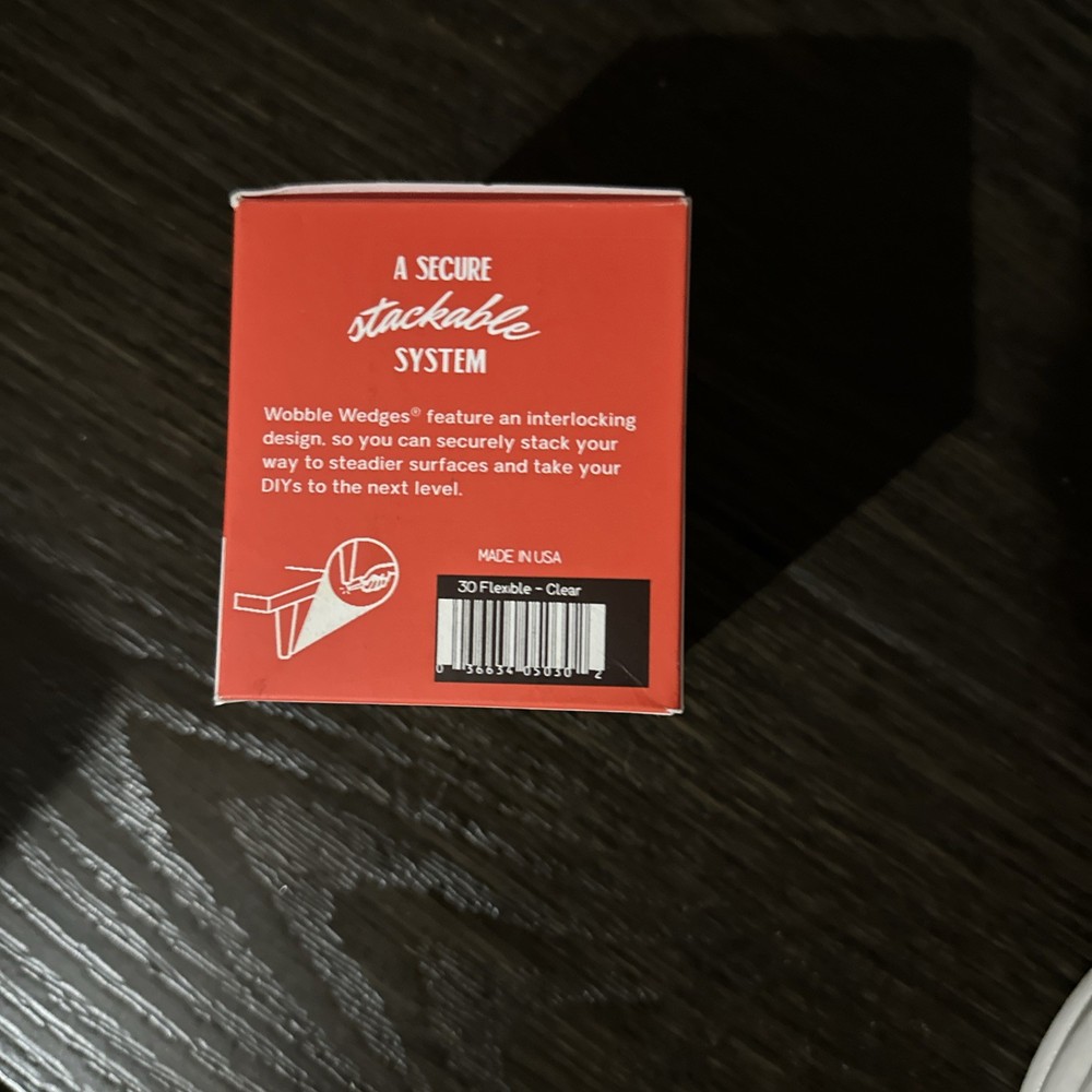 Wobble Wedges Flexible Plastic Shims ~ 30 Pack