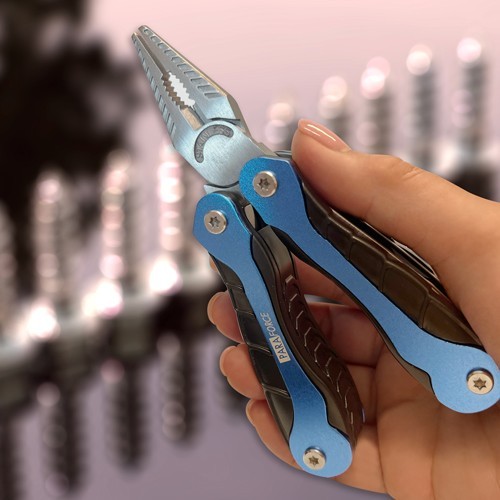 AccuSharp ParaForce Multi-Tool  Blue Aluminum Handle Stainless Tools Incluided