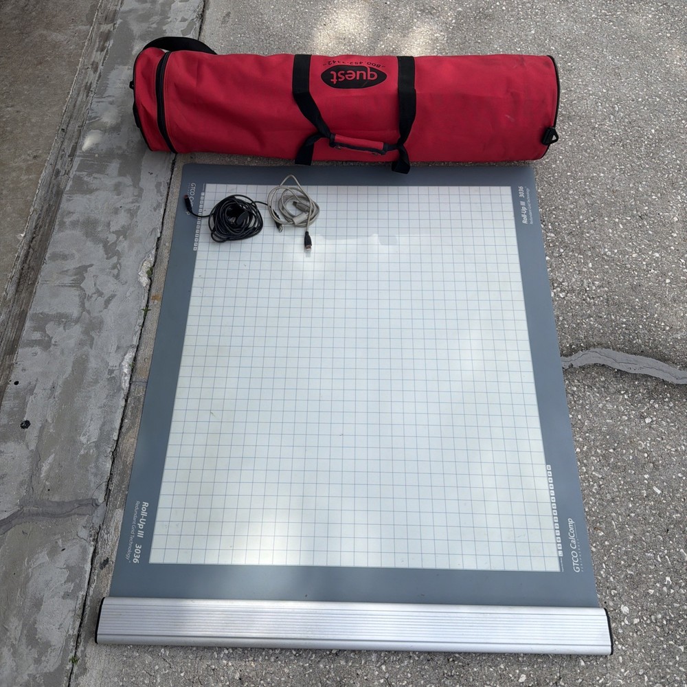 GTCO Roll-Up IIl Digitizer GTCO CalComp 3036