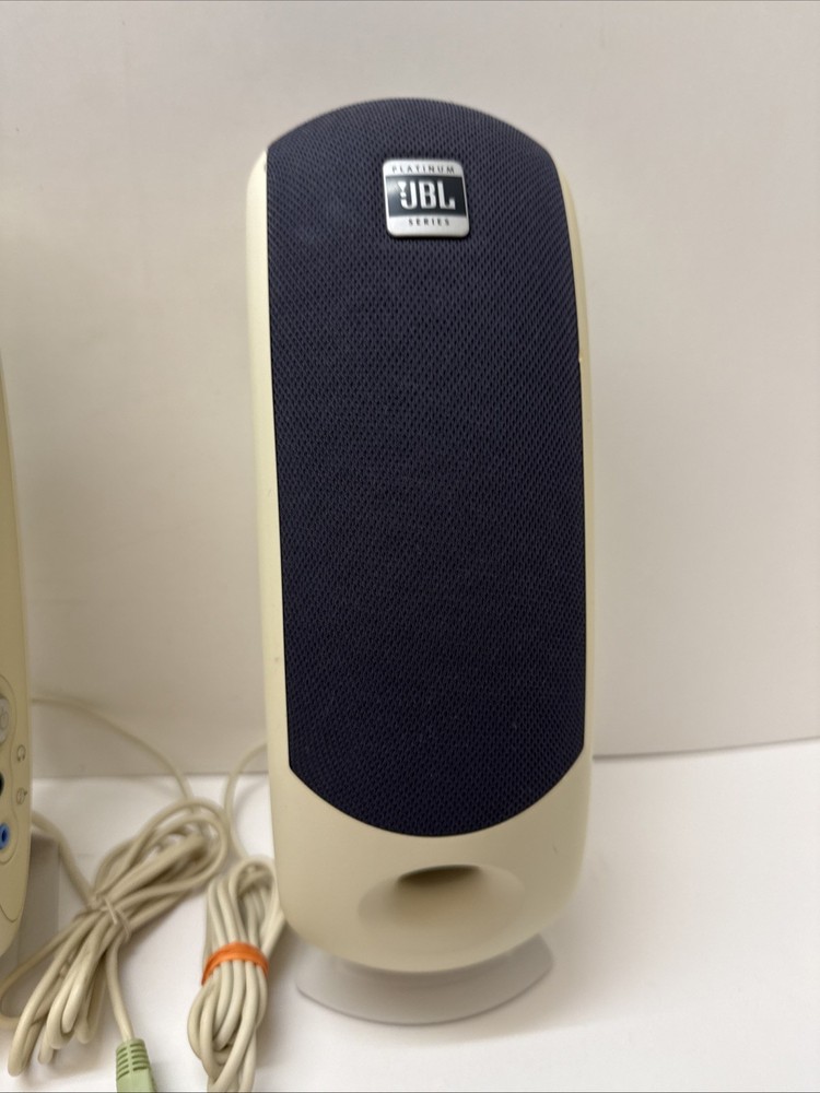 JBL Platinum Series Computer Speakers - Tested & Working - Read Description