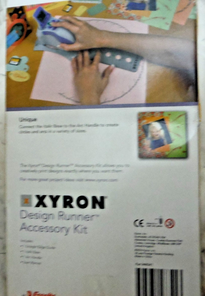 Xyron Design Runner Accessory Kit 48341 - Straight Edge Guide & More NEW