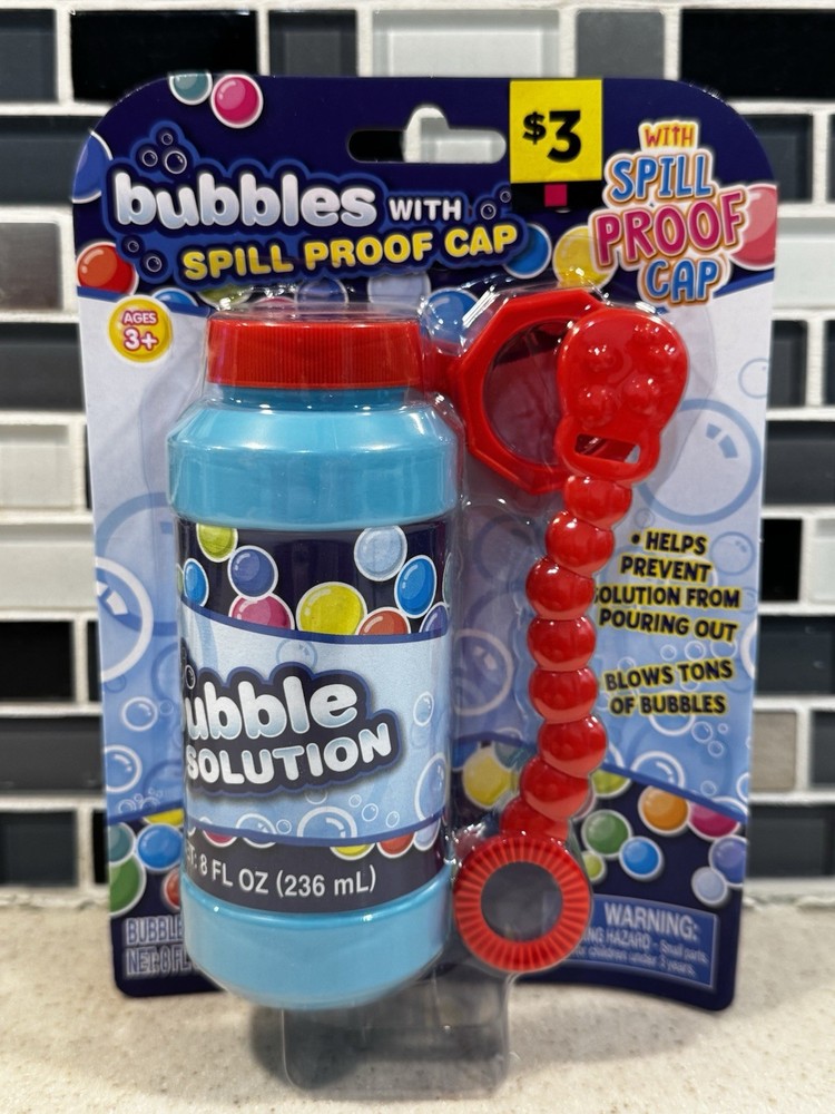 Bubbles For Kids With Spill Proof Cap