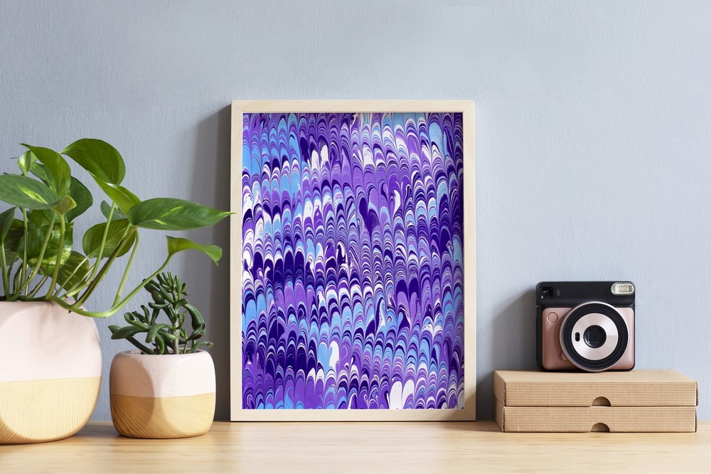 DecoArt Water Marbling Paint 2oz-Violet