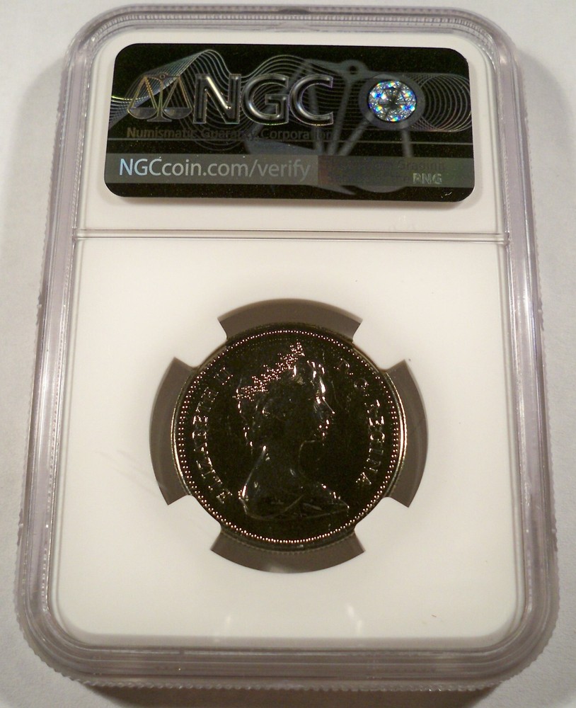 1980 CANADA NGC MS68 HALF DOLLAR 50c BRIGHT WHITE MS 68