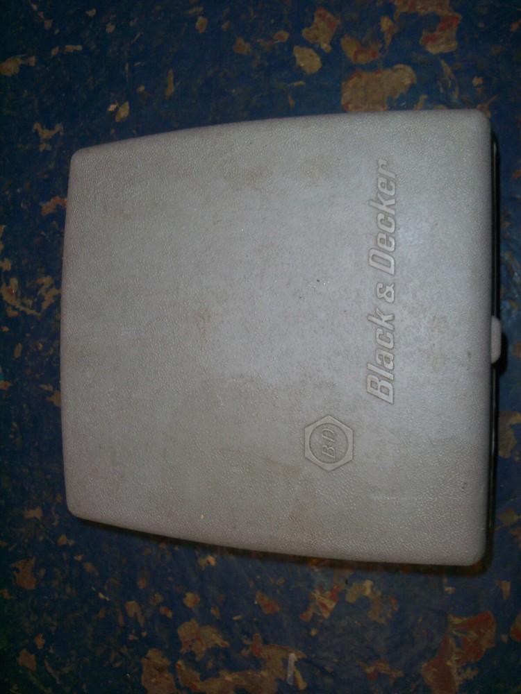 Vintage Black & Decker Model U - 122K Drill, W/ Case