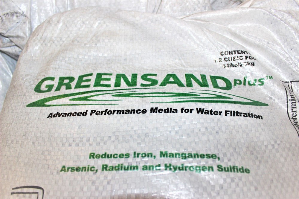 GreenSand Plus Media 1/2 Cu. Ft. Iron Manganese and sulfur Removal GreenSandPlus