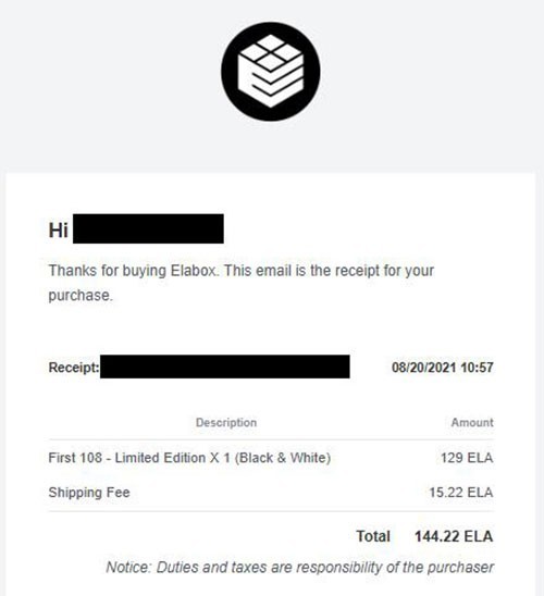 ElastOS ELAbox Limited Edition 1/108