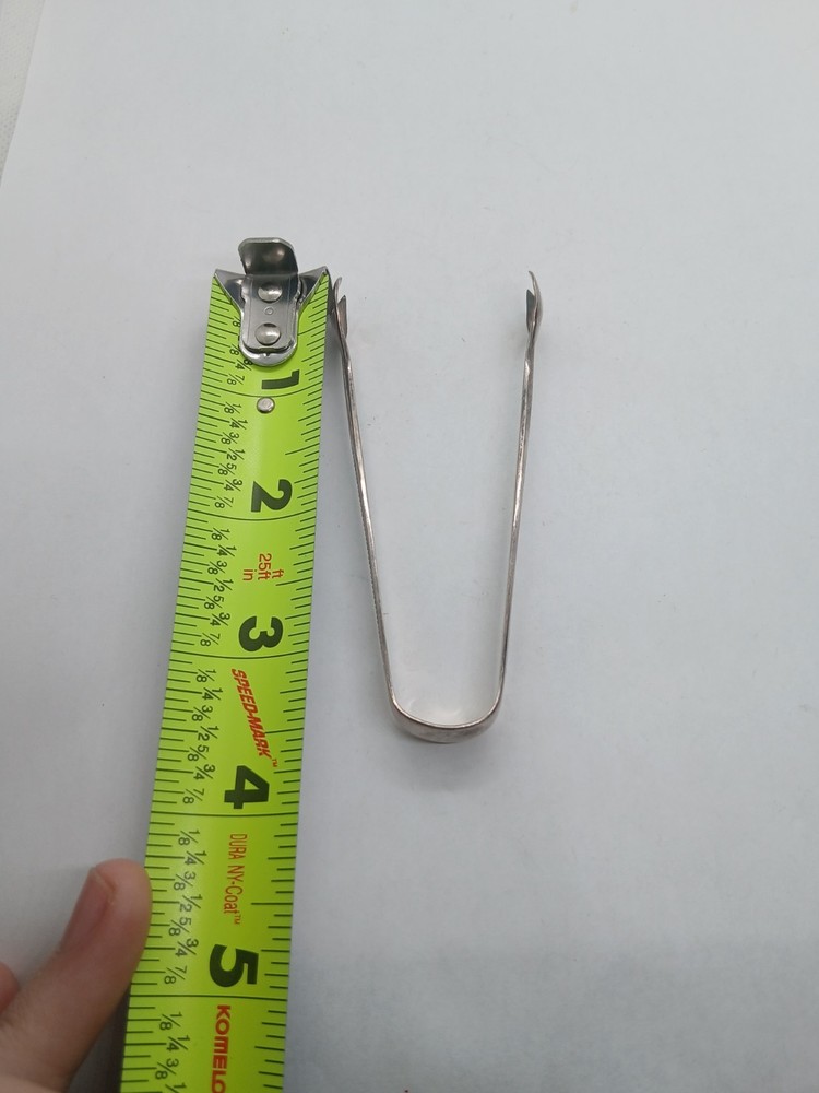 Norway Norwegian Sugar Tongs 830 Silver