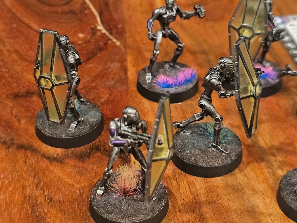 Star Wars Legion FFG Separatists BX-Series Droid Commandos x 7 Painted MX055