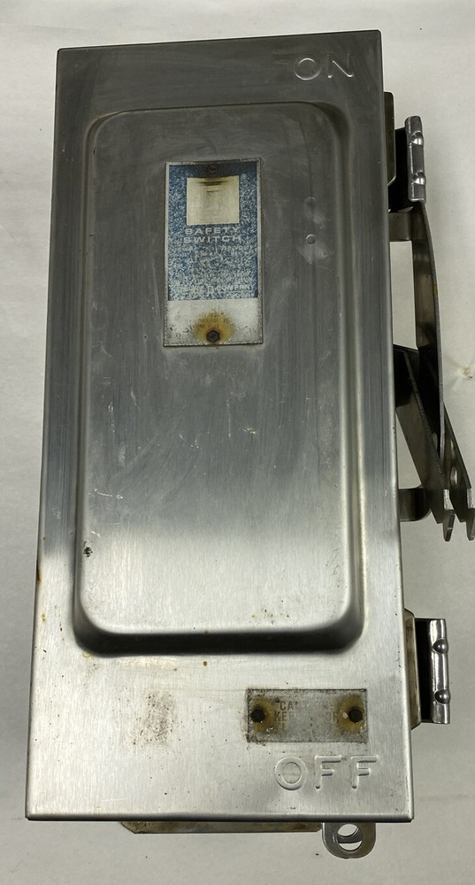 Square D,H221DS,Stainless Safety Switch 30AMP 240V