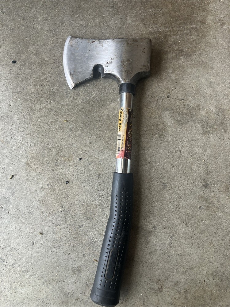 Stansport Rubber Handle Camp Axe / Hammer