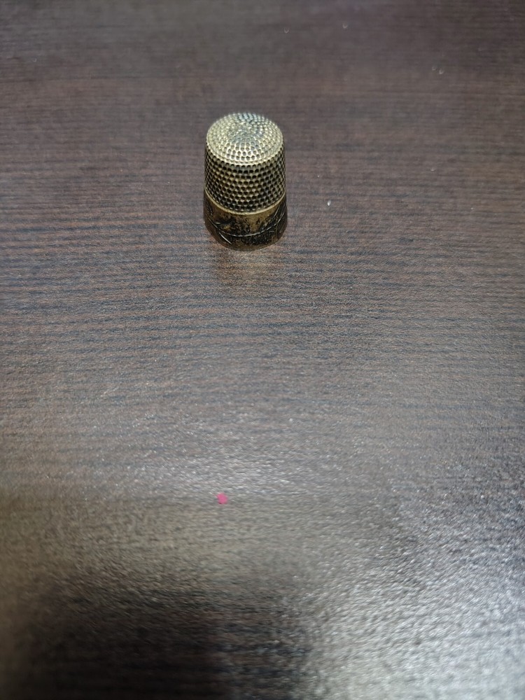 Vintage Sterling Size 9 Thimble 4.4G