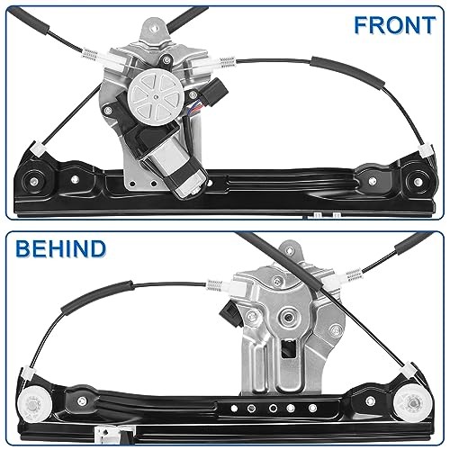 748-975 Front Right Passenger Side Power Window Regulator with Motor