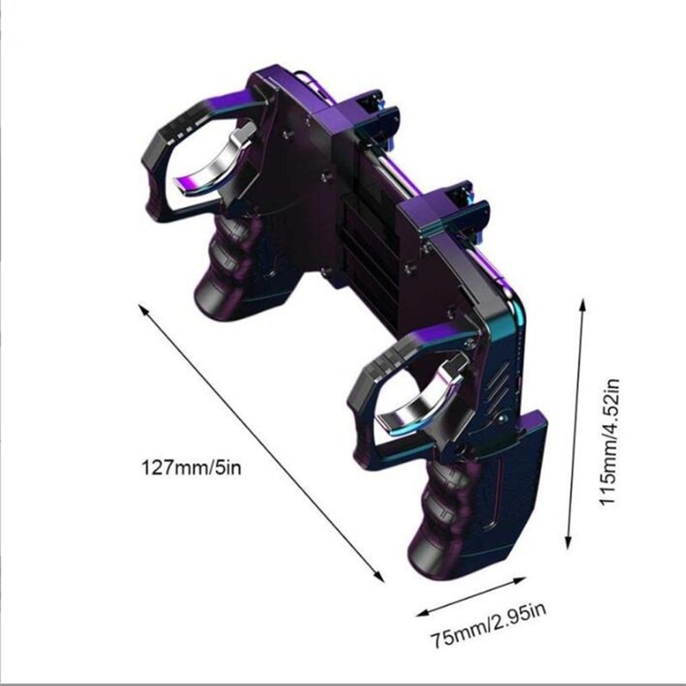 Mobile Phone Game Controller Trigger Gamepad Console For PUBG Call Of Duty COD