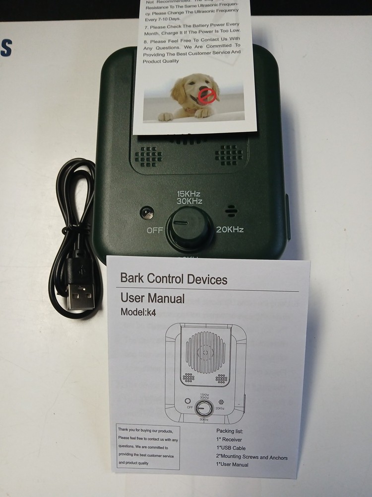 Anti Barking Device Ultrasonic Dog Barking Control Devices with 3 Modes