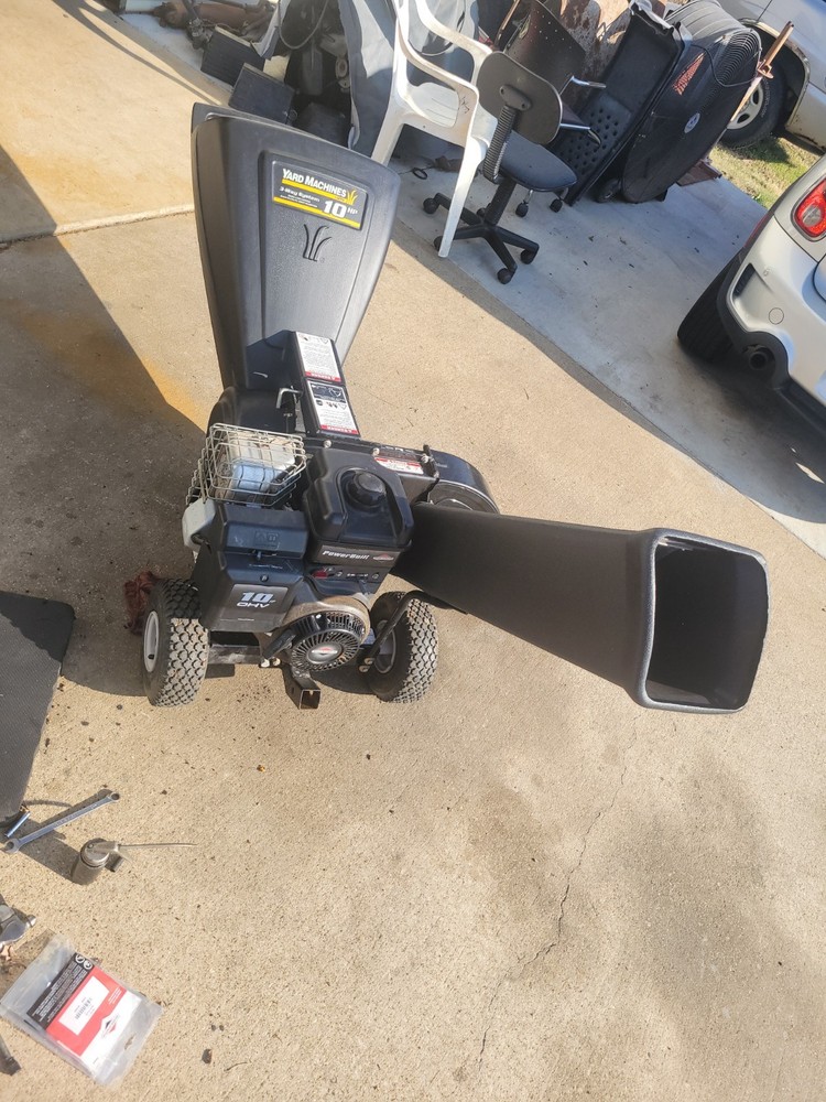 Yard Machine 10 HP Wood Chipper
