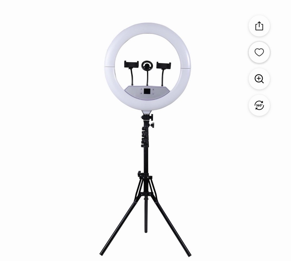 vivitar led ring light With Tripod