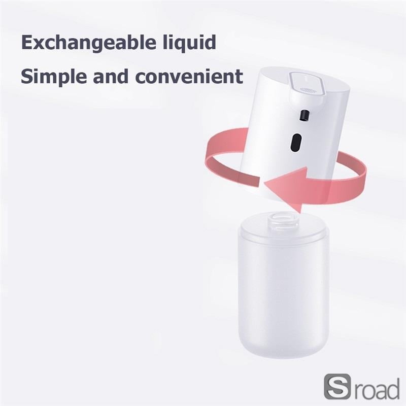 Automatic Foam Soap Dispenser, Touchless Sensor, USB Rechargeable For Bathroom
