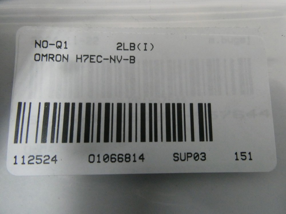 Omron H7EC-NV-B Digital Total Counter