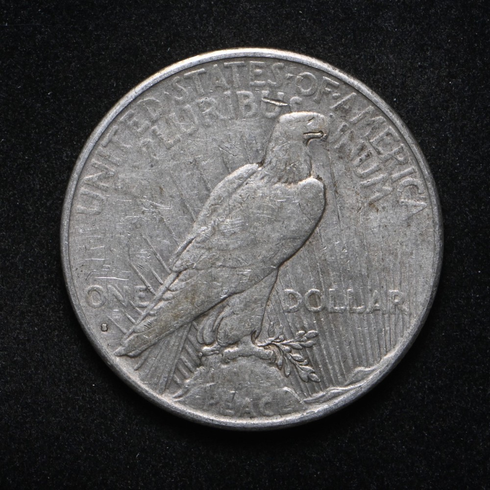 1934-S Peace Silver Dollar XF (cn16858)