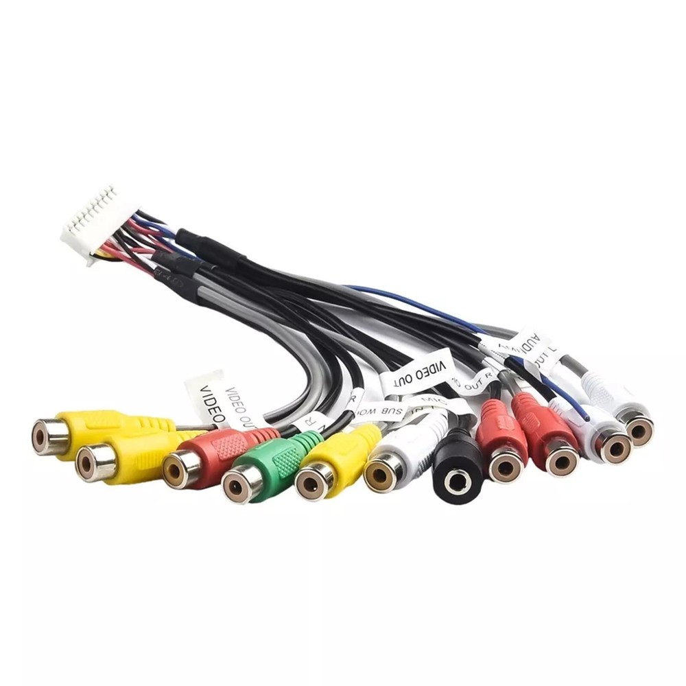 Precision Designed Dual XDCPA10BT AV Input Output Camera Cable Adapter 20 Pin