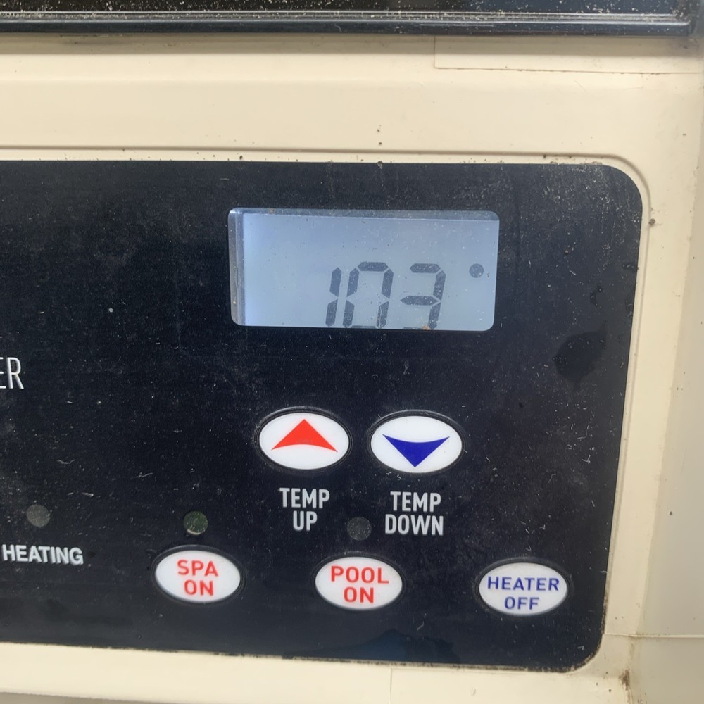 Pentair MasterTemp Heater Control Board PCB, Five Button with Membrane and Cover