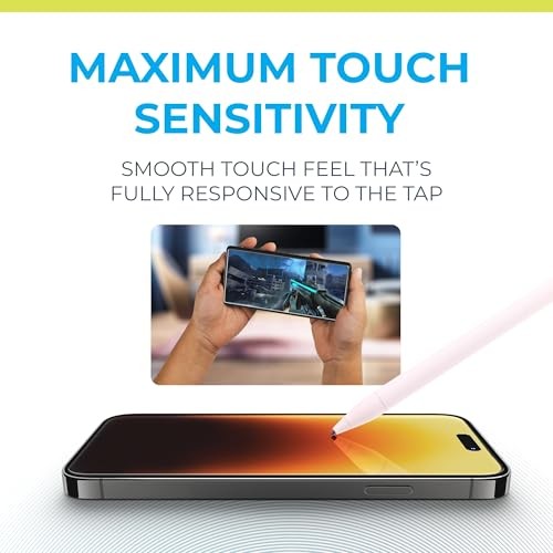 compatible with iPhone 16 Screen Protector iPhone 16 [2-Pack] Transparent