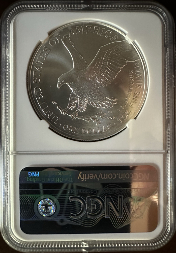 2021 T2 American Silver Eagle Early Releases NGC MS70
