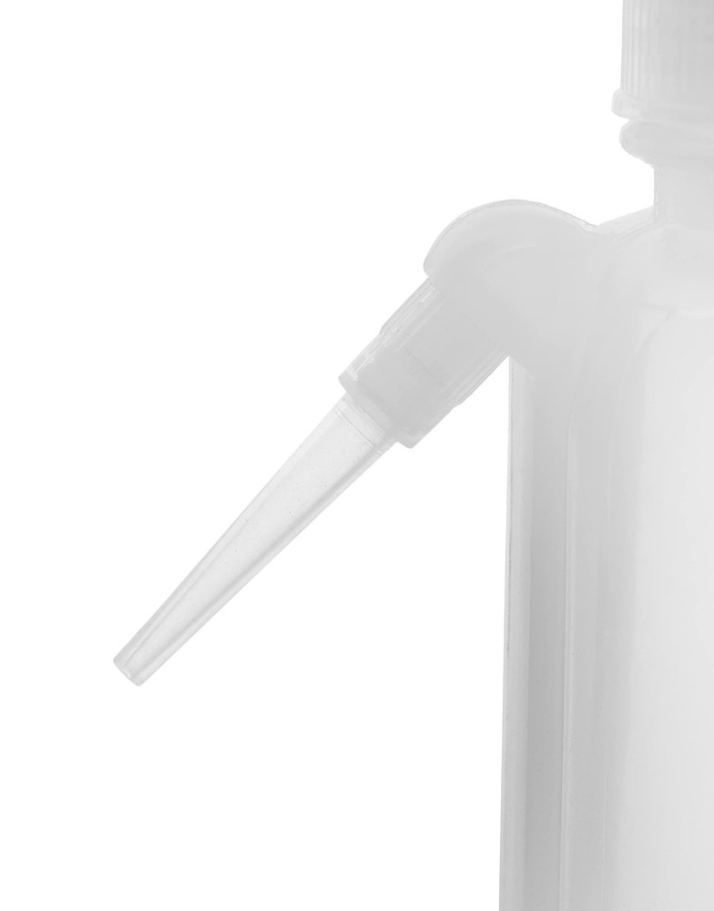 Wash Bottle, 250ml - Polyethylene - Translucent, Unbreakable - Screw Cap with...
