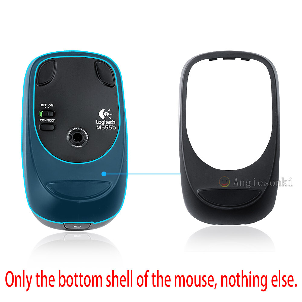 Brand New mouse Bottom Case & Bottom cover for Logitech M555b mouse