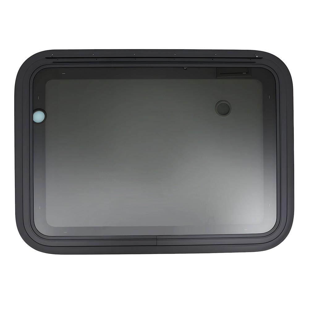 RV Exit Window Trailer Emergency Push Out Window Vent Hatch 38-42mm Wall 30"x22"