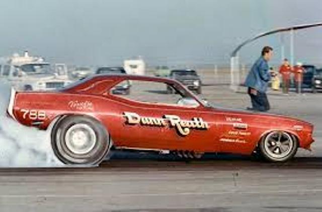 Dunn & Reath Barracuda Drag NHRA 1/24th - 1/25th Scale Decals