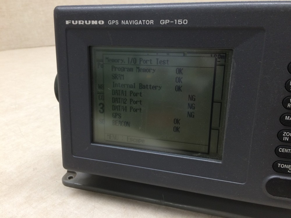 Furuno Marine GPS Navigator GP150 Display Unit GP-150