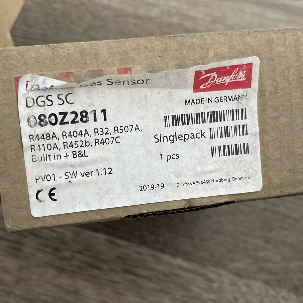 Danfoss Gas Sensor DGS SC 080Z2811 NEW