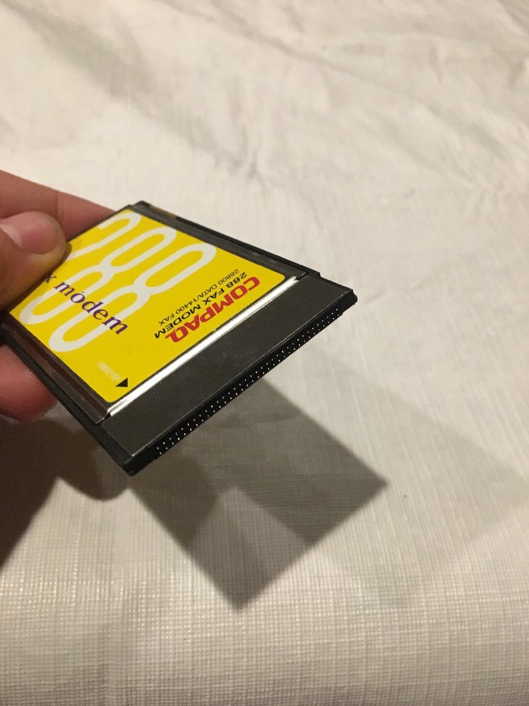 COMPAQ 288 FAX MODEM 28800 DATA / 14400 FAX