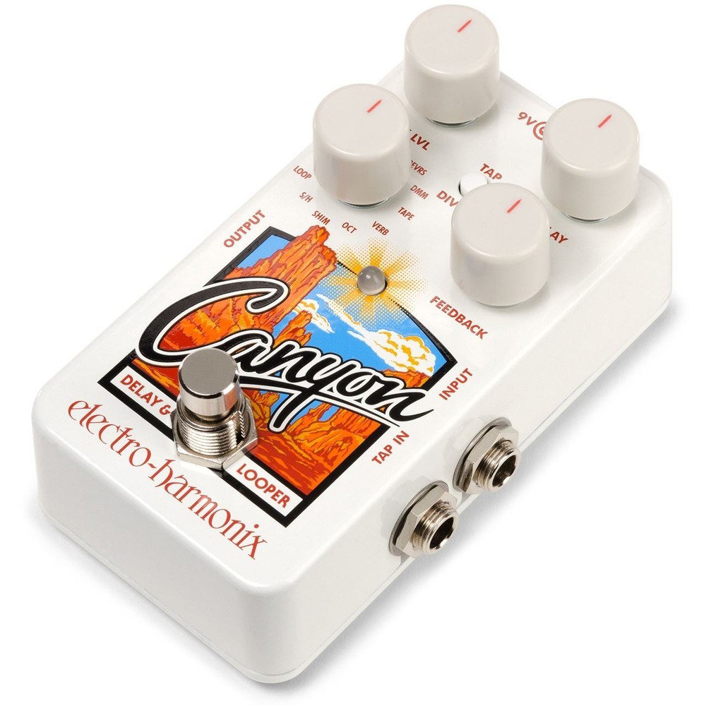 Electro-Harmonix Canyon Delay & Looper Guitar Effects Pedal