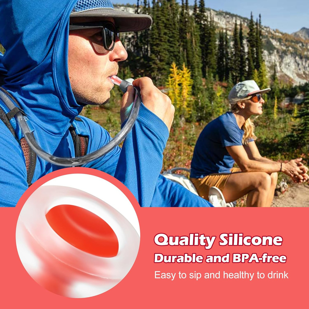 Enhon Bite Valve Replacement Sheath for Water Bladder, Compatible with Osprey...