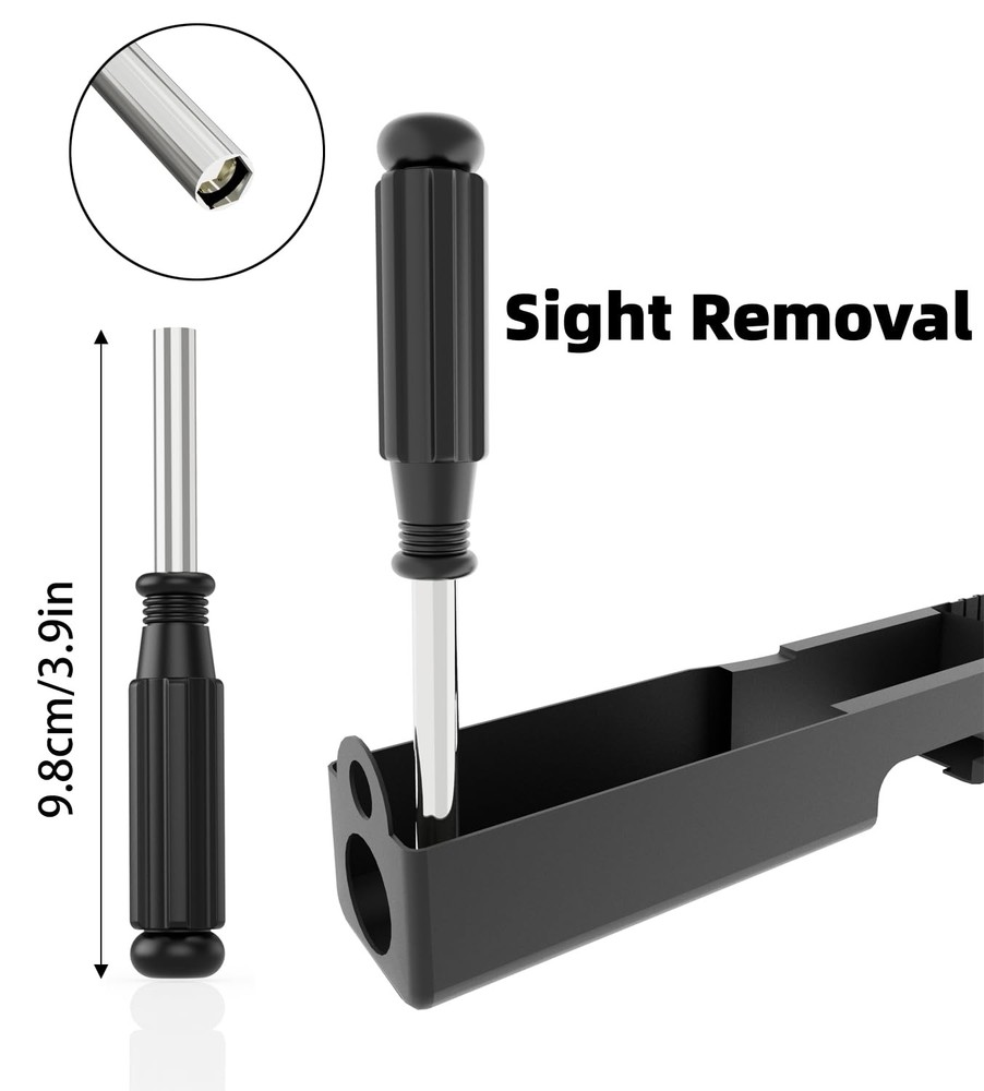 Tools Kit for Pistols Front Sight remove Pin Punch Maintenance