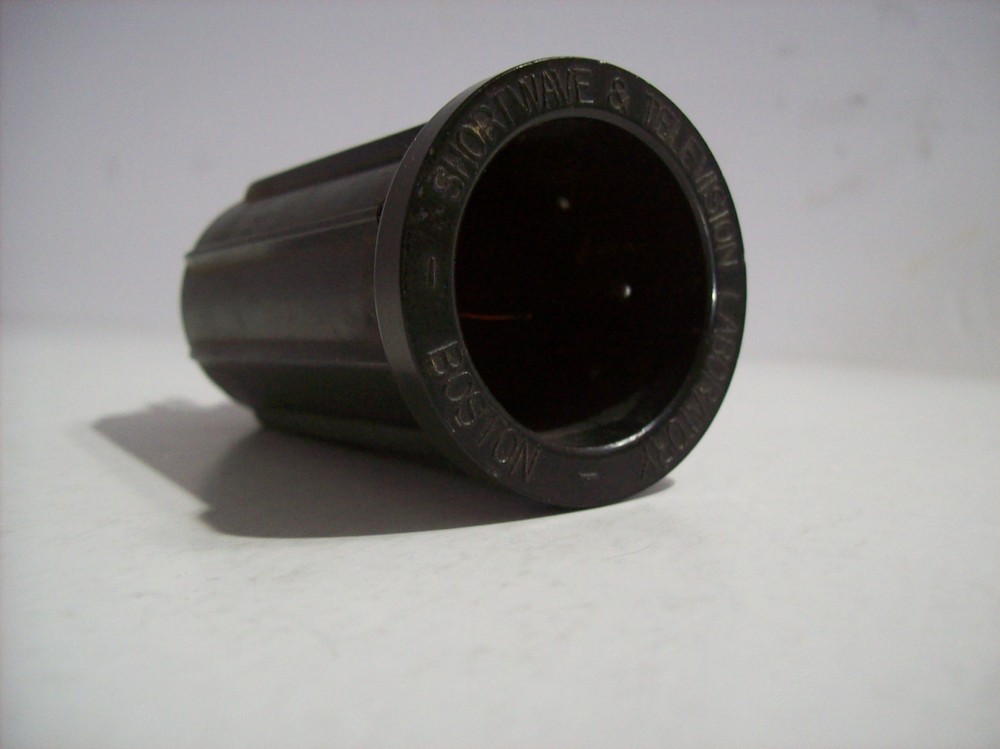 Vintage 4-Pin, SHORTWAVE & TELEVISION LABORATORY, BOSTON, Bakelite Coil Form