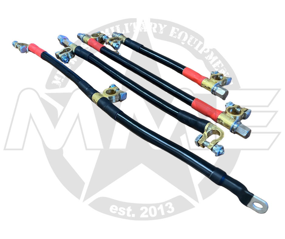 Battery Cable Kit For LMTV MTV FMTV M1078 M1083 M1085 M1079 Stewart & Stevenson